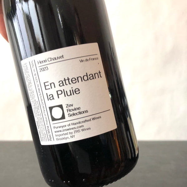 2023 Henri Chauvet  En Attendant La Pluie, Vin de France
