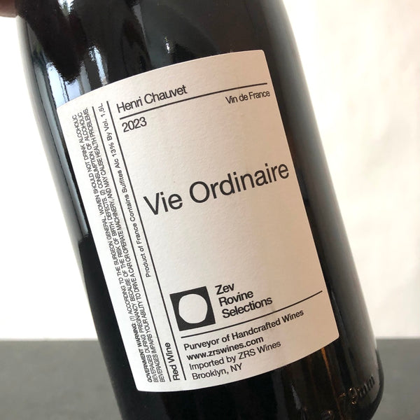 2023 Henri Chauvet Vie Ordinaire, Vin de France 1.5L Magnum