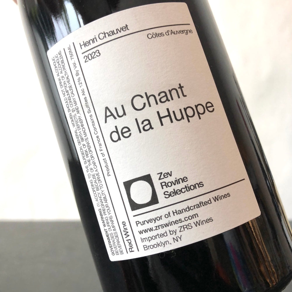 2023 Henri Chauvet, Au Chant de la Huppe Cotes d`Auvergne, France