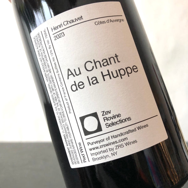 2023 Henri Chauvet, Au Chant de la Huppe Cotes d`Auvergne, France