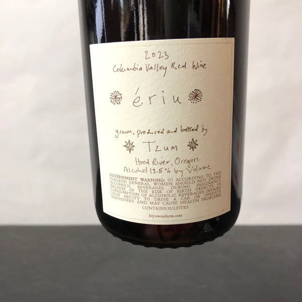 2023 Hiyu Wine Farm Tzum Eriu Columbia Valley, USA