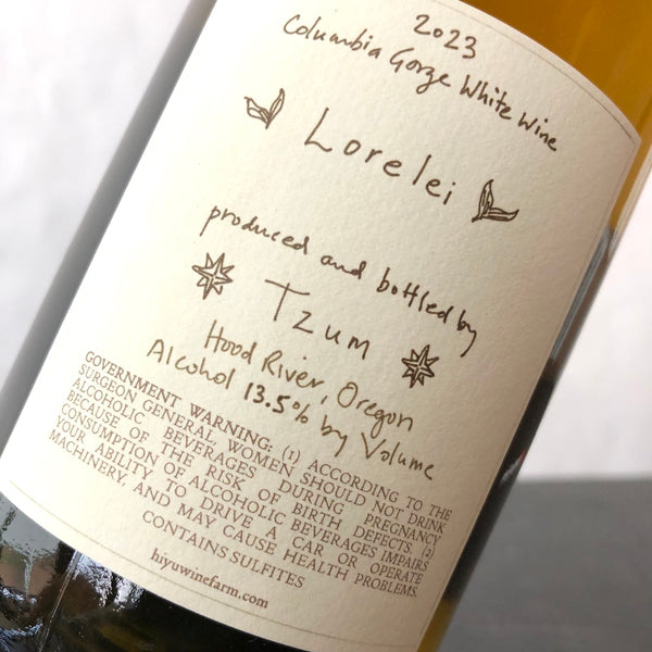 2023 Hiyu Wine Farm Tzum Lorelei Columbia Valley, USA