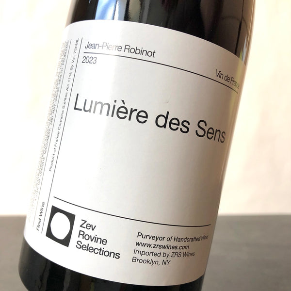 2023 Jean-Pierre Robinot, L'Ange des Vins Lumière des Sens Rouge
