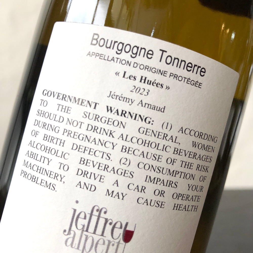 2023 Jeremy Arnaud Bourgogne Tonnerre Les Huees, Burgundy, France