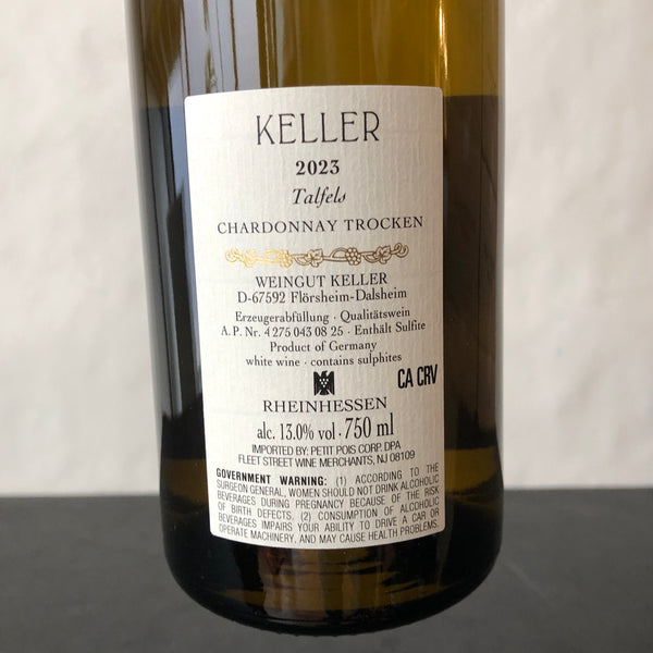 2023 Keller Chardonnay 'Talfels' Chardonnay Trocken, Rheinhessen, Germany