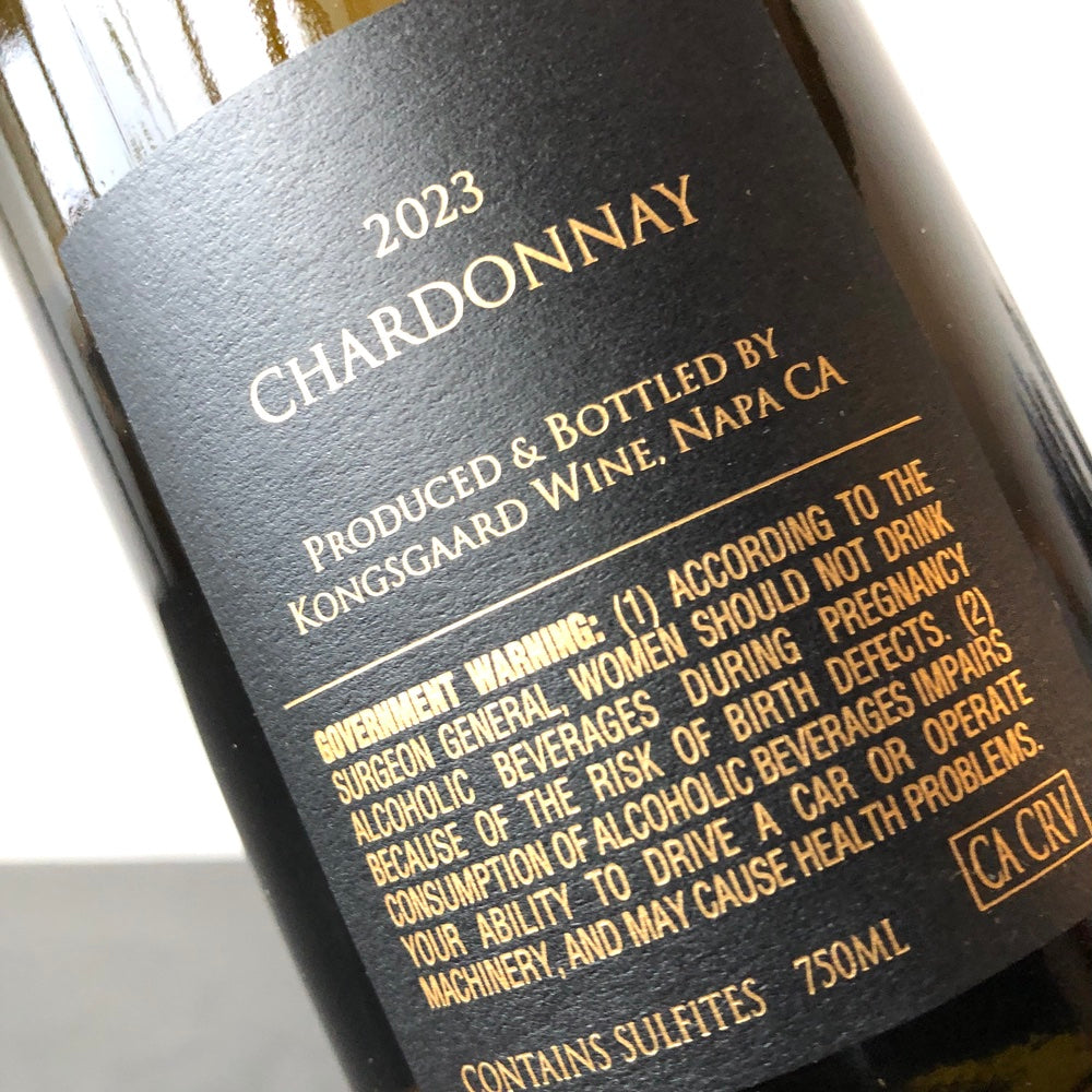 2023 Kongsgaard Chardonnay Napa Valley, USA