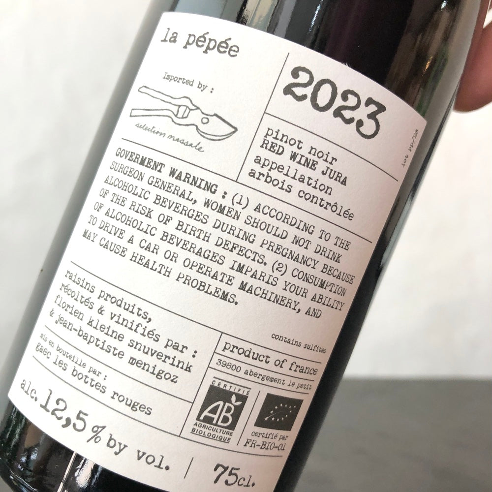 2023 Les Bottes Rouges Arbois La Pepee Poulsard, Jura, France