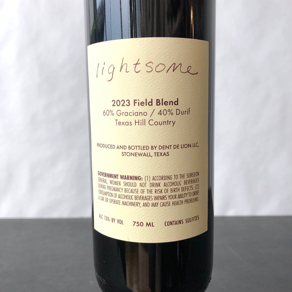 2023 Lightsome Field Blend, Texas Hill Country, USA