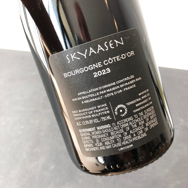 2023 Maison Skyaasen Bourgogne Cote d'Or Rouge Burgundy, France