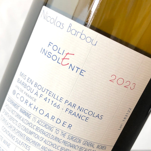 2023 Nicolas Barbou Folie Insolente, Loire, France