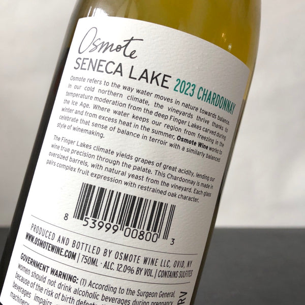 2023 Osmote Chardonnay Seneca Lake, New York, USA