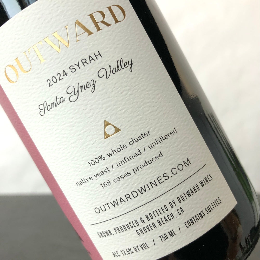 2023 Outward Syrah, Santa Ynez Valley, USA
