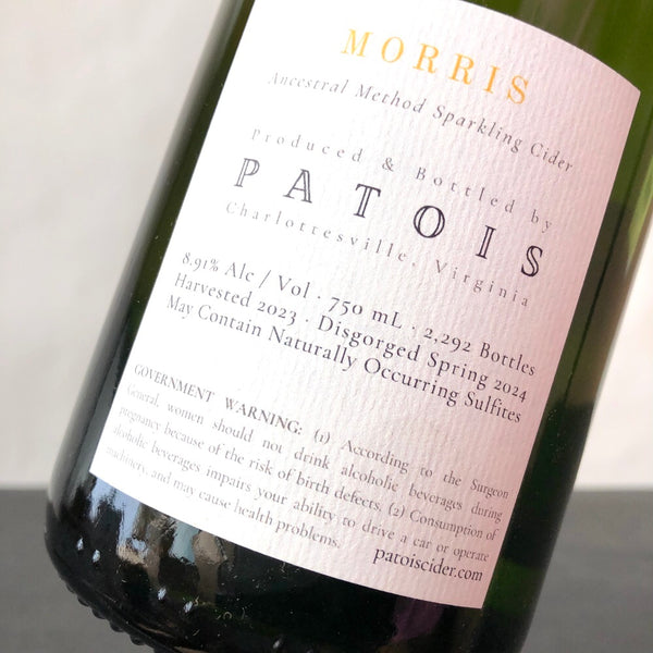 2023 Patois Cider 