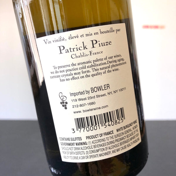 2023 Patrick Piuze, Petit Chablis, Burgundy, France