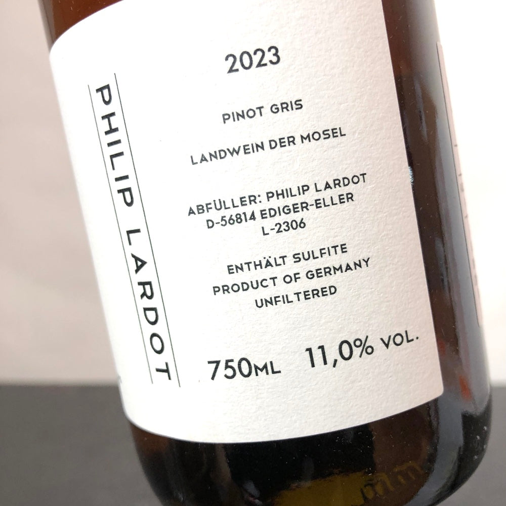 2023 Philip Lardot, Pinot Gris 'Narre', Mosel, Germany – Leon