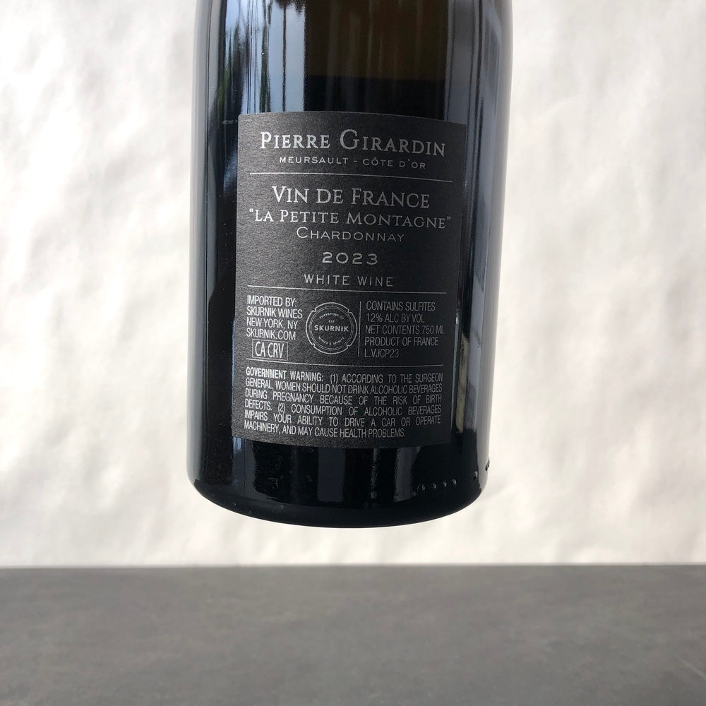 2023 Pierre Girardin [Côtes du Jura] Chardonnay “La Petite Montagne”