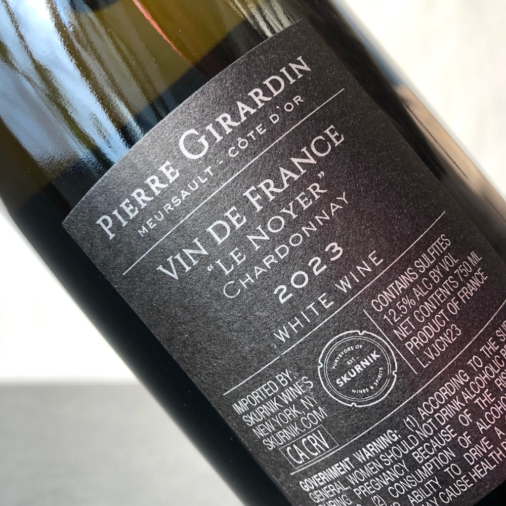 2023 Pierre Girardin [Côtes du Jura] Chardonnay “Le Noyer”