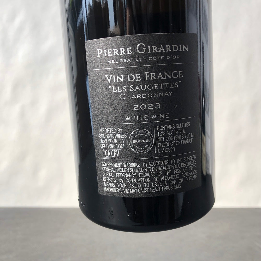 2023 Pierre Girardin [Côtes du Jura] Chardonnay “Saugettes”