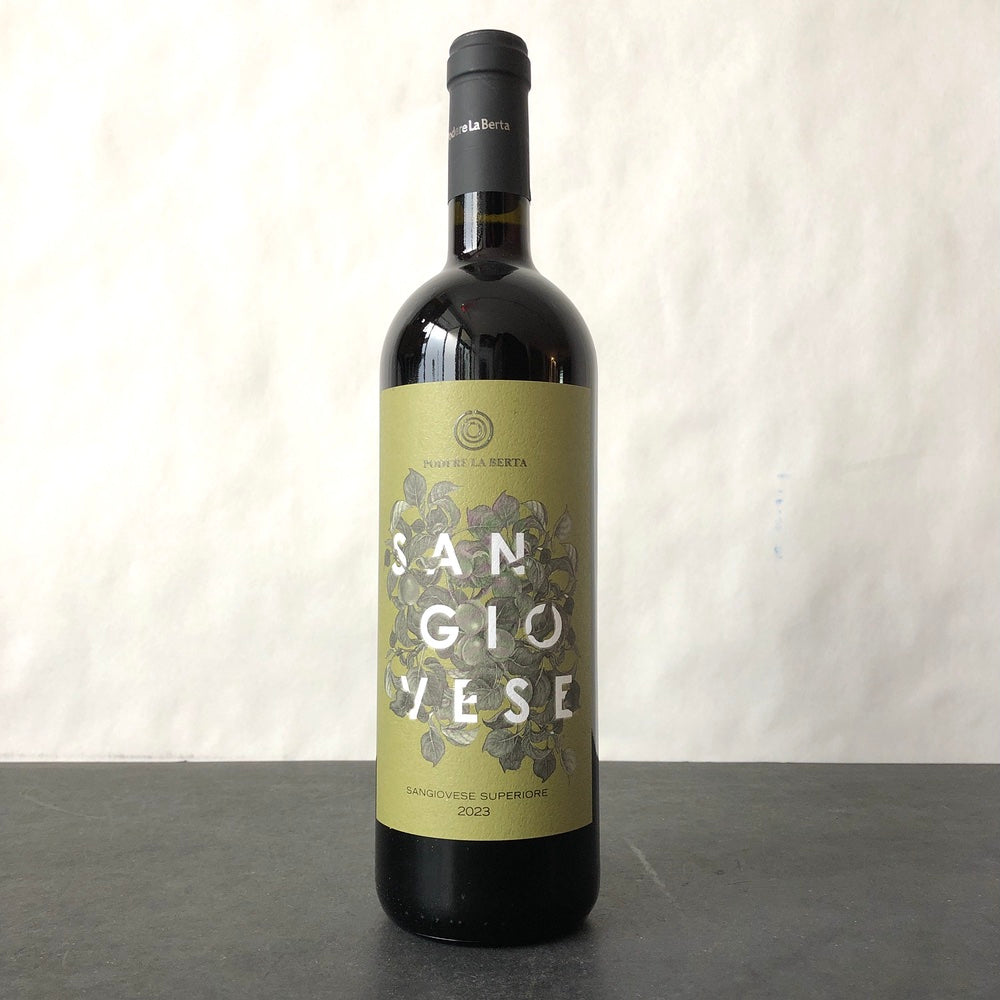 2023 Podere La Berta Sangiovese di Romagna, Emilia-Romagna, Italy
