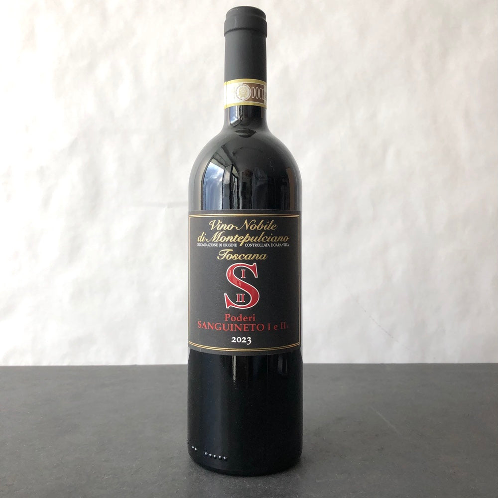 2023 Poderi Sanguineto I & II Vino Nobile di Montepulciano DOCG, Tuscany, Italy
