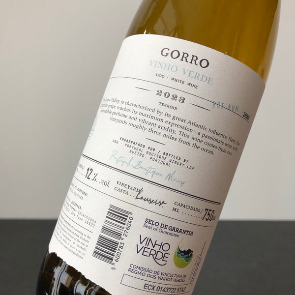2023 Portugal Boutique Winery 'Gorro' Loureiro, Vinho Verde, Portugal