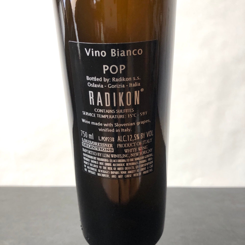 早割 万博 Bianco Vino 'POP' Radikon 2023 – Spirits and Wine Son & Leon ワイン