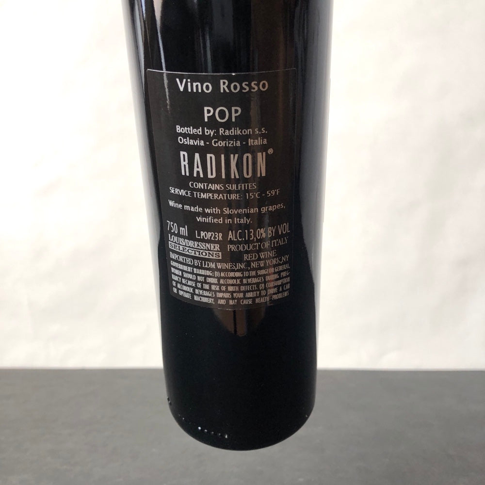 2023 Radikon 'POP' Vino Rosso