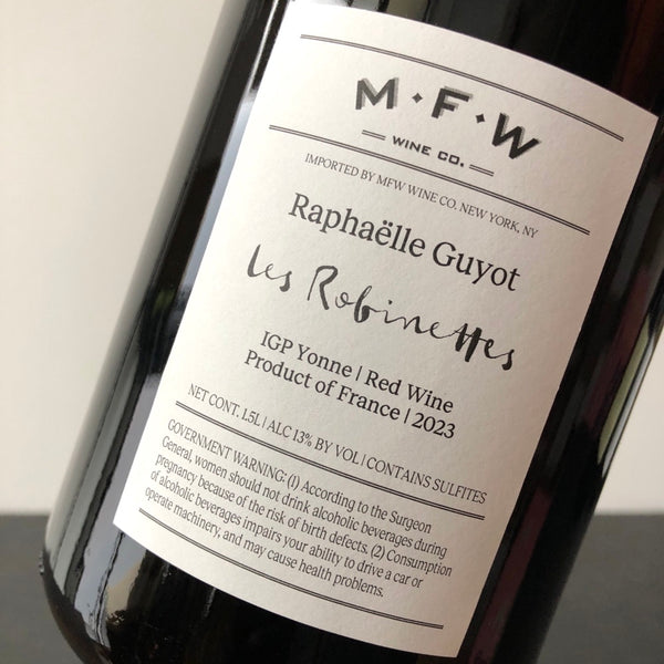 2023 Raphaelle Guyot, Les Robinettes, Yonne, France (1.5L Magnum)