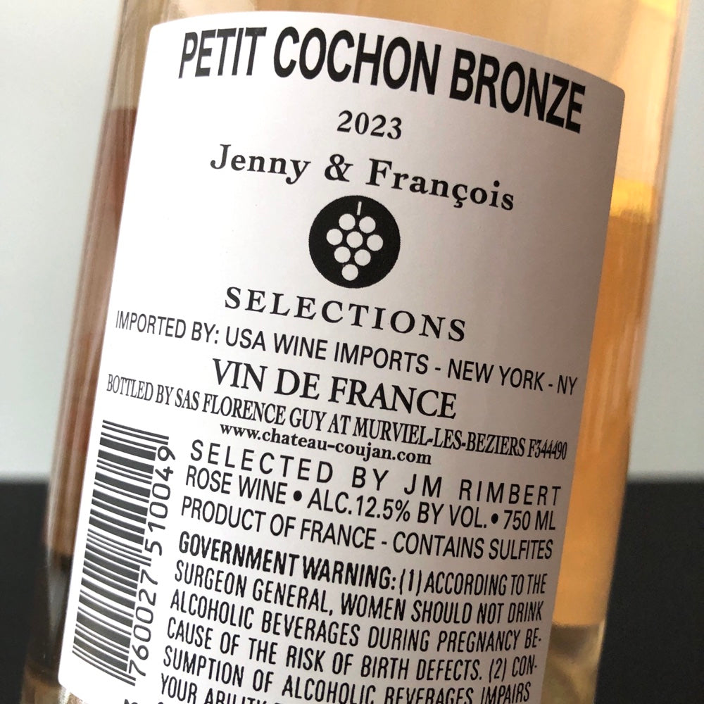 2023 Rimbert Petit Cochon Bronze Rosé, Languedoc-Roussillon, France