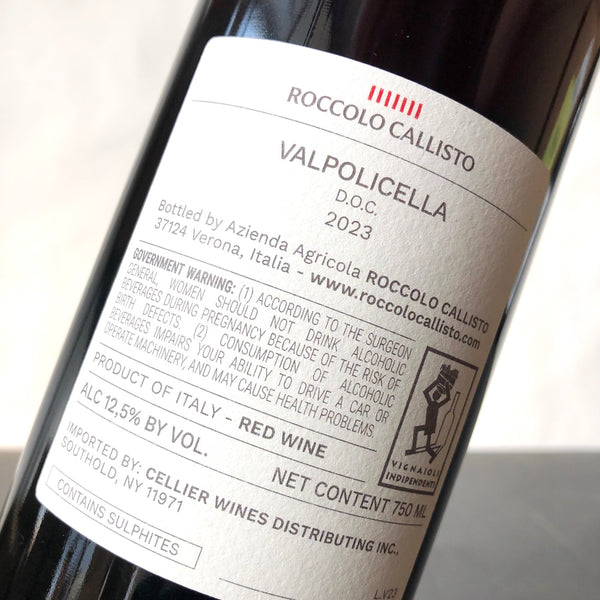 2023 Roccolo Callisto Valpolicella Veneto, Italy
