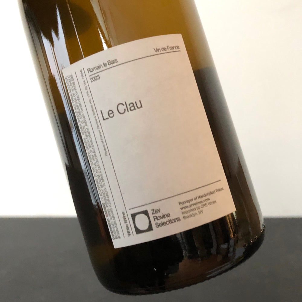 2023 Romain Le Bars Le Clau Blanc, Vin de France