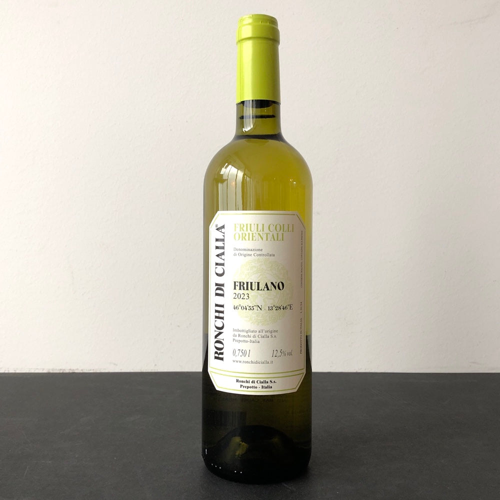 2023 Ronchi Di Cialla Bianco, Friulano, Friuli-Venezia Giulia, Italy