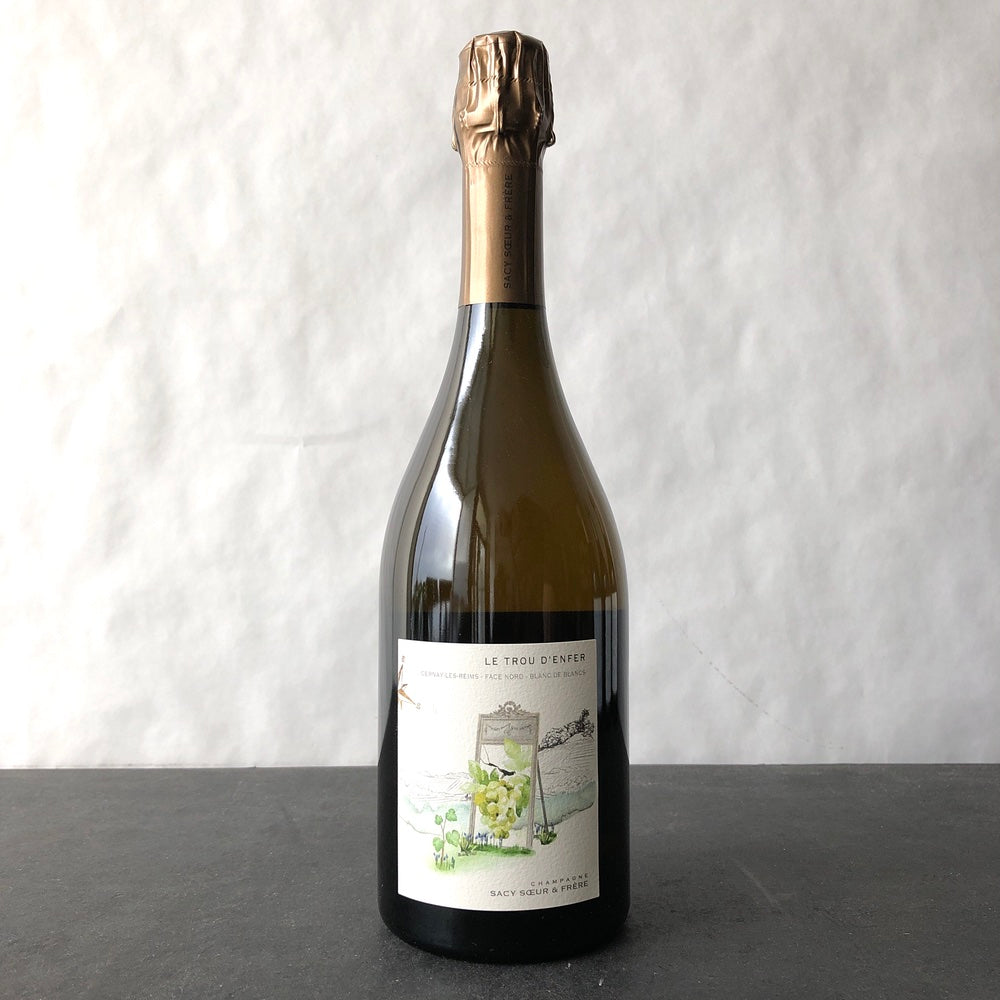 2023 Sacy Soeur et Frere 'Lieu Dit Le Trou d'Enfer' Blanc de Blancs Brut Nature Champagne France