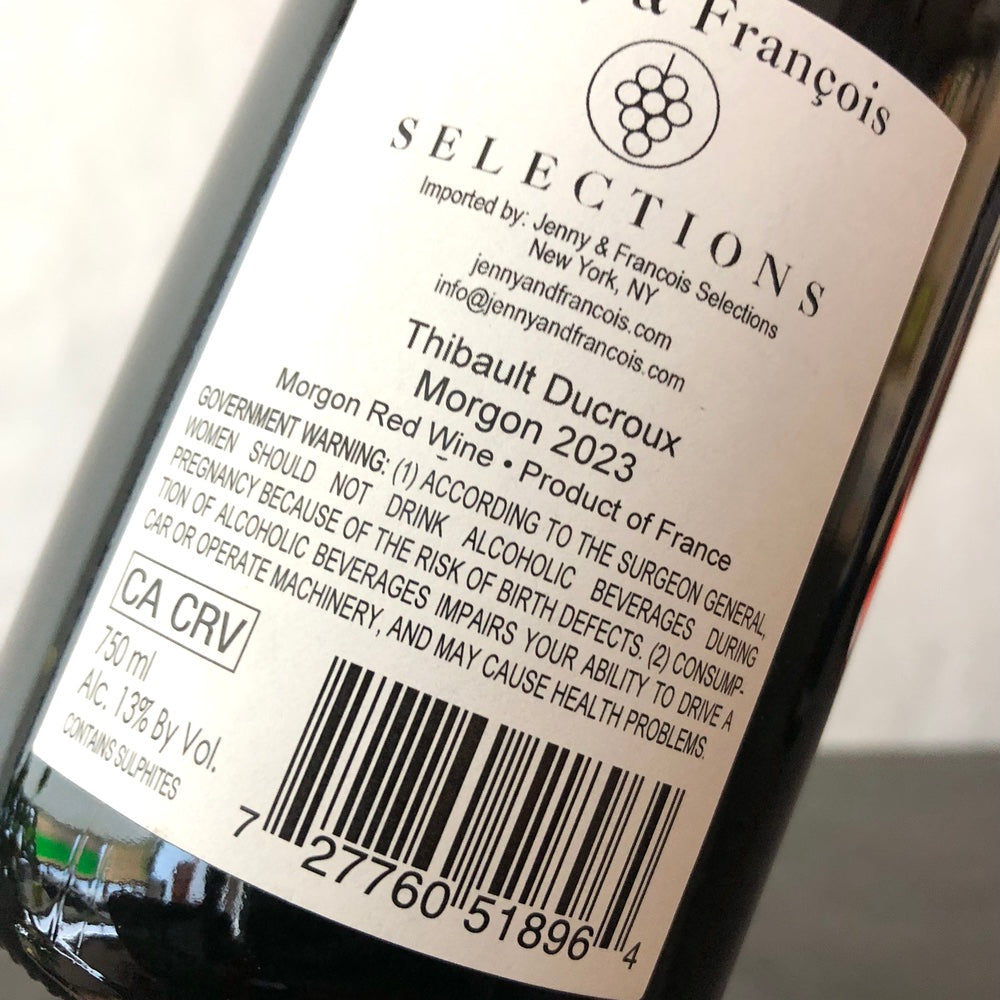 2023 Thibault Ducroux Morgon Beaujolais, France