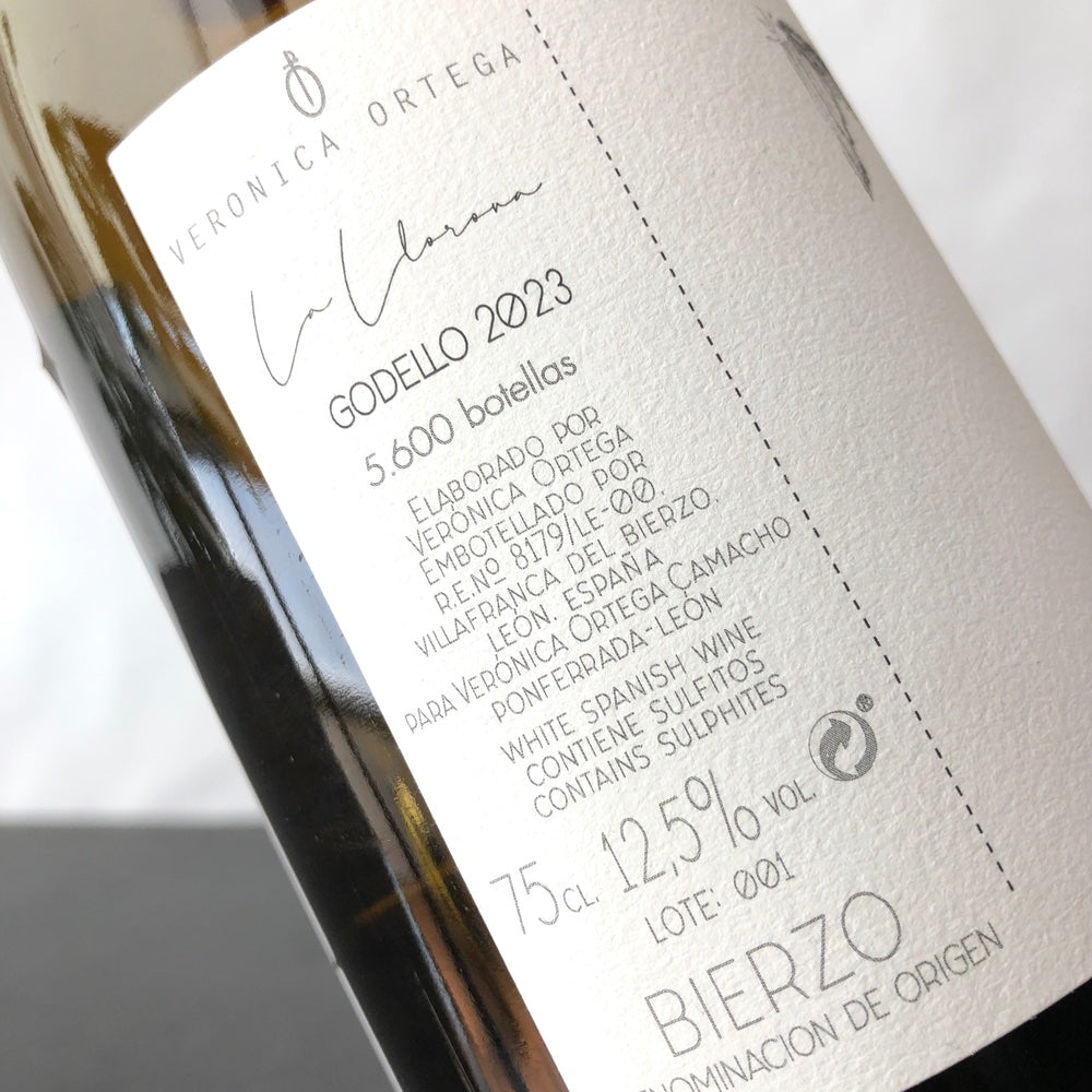 2023 Veronica Ortega 'La Llorona' Godello, Bierzo, Spain