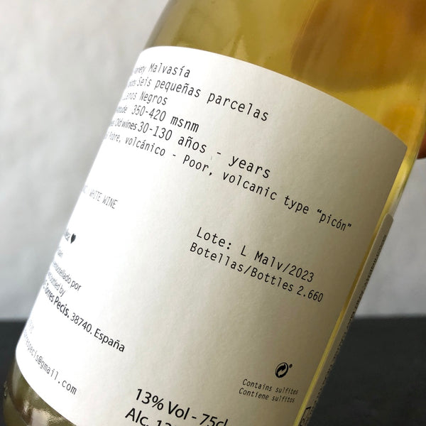 2023 Victoria Torres Malvasia Aromatica Seca, La Palma, Spain