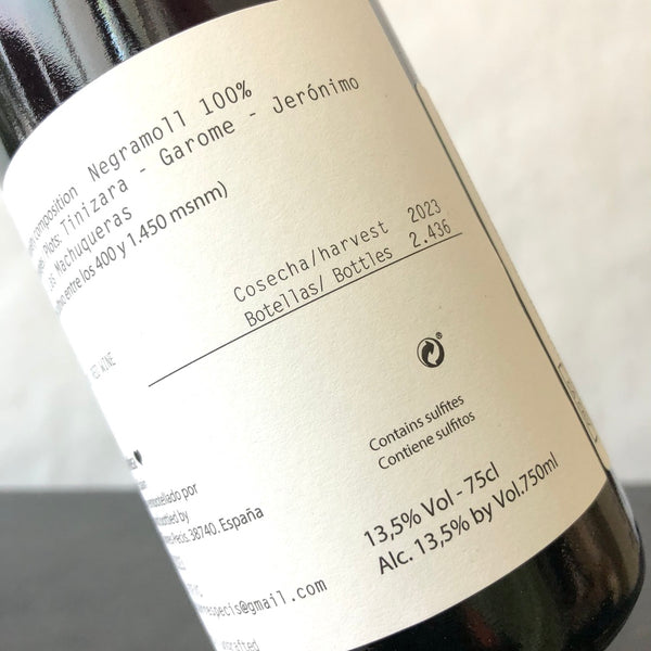 2023 Victoria Torres Pecis Negramoll LII, La Palma, Spain