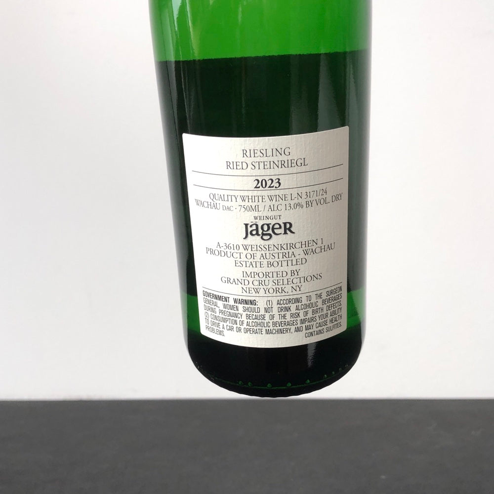 2023 Weingut Jager Ried Steinriegl Riesling Federspiel, Wachau, Austria