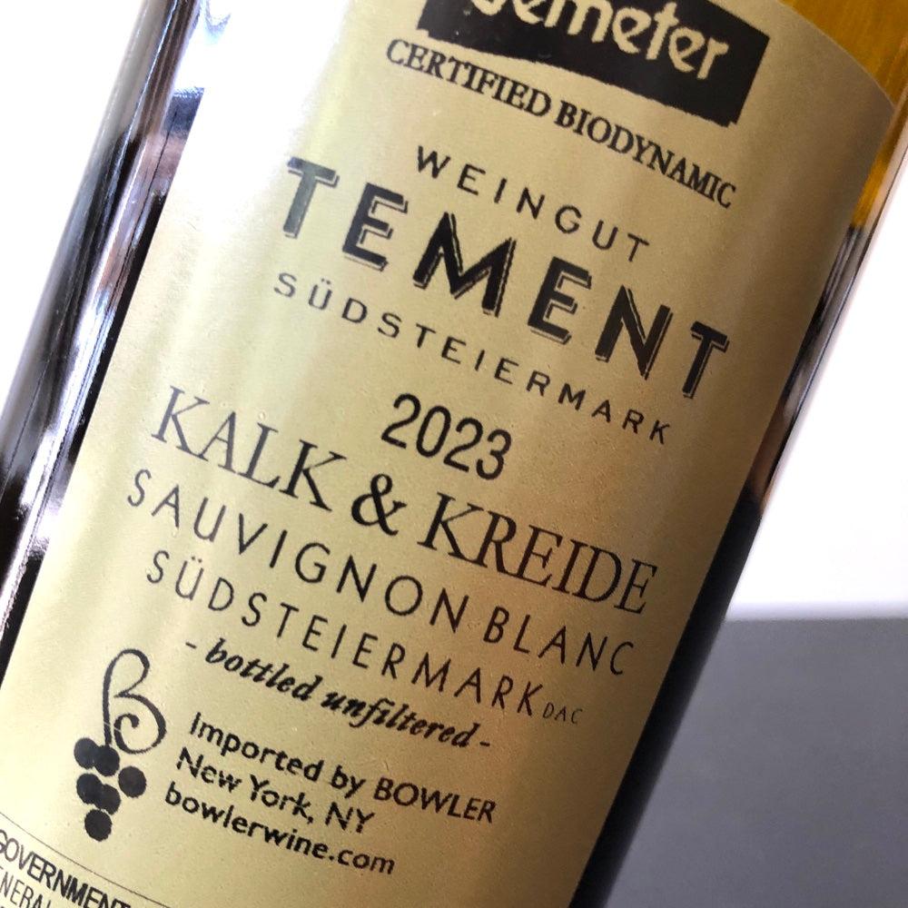 2023 Weingut Tement Kalk & Kreide Sauvignon Blanc, Sudsteiermark DAC, Austria