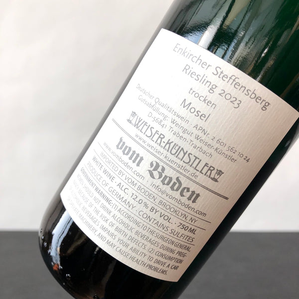 2023 Weiser-Künstler Riesling Steffensberg Grand Cru, Mosel, Germany