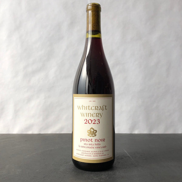 2023 Whitcraft Winery La Rinconada Vineyard Pinot Noir, Sta Rita Hills, USA