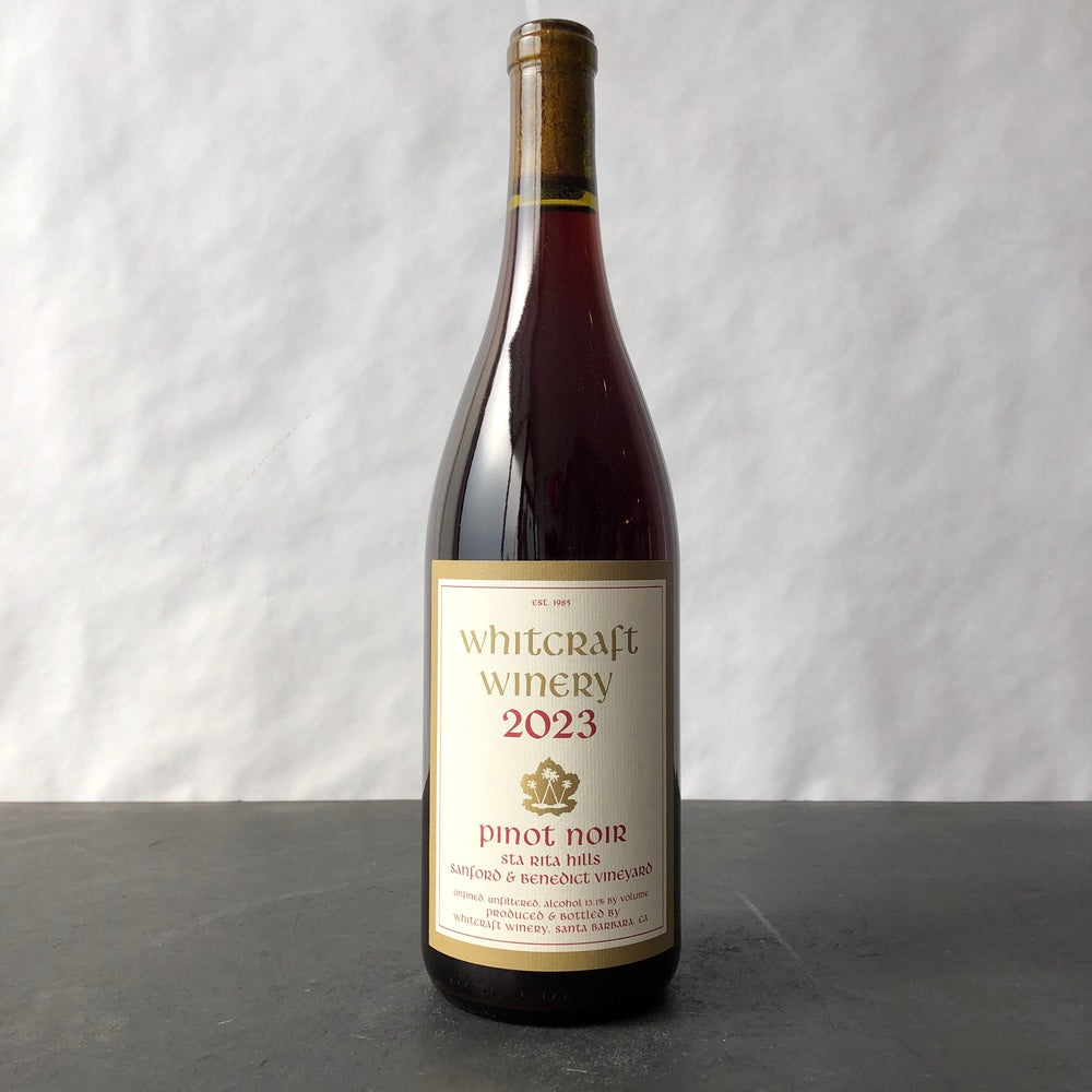 2023 Whitcraft Winery Sanford & Benedict Vineyard Pinot Noir, Sta Rita Hills, USA