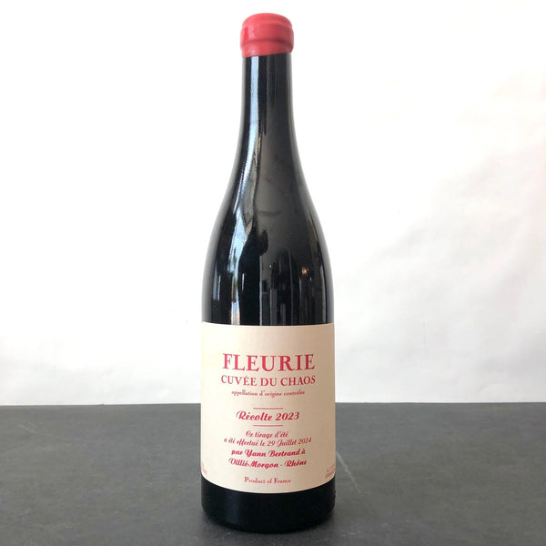 2023 Yann Bertrand Fleurie 'Cuvee du Chaos, Beaujolais, France