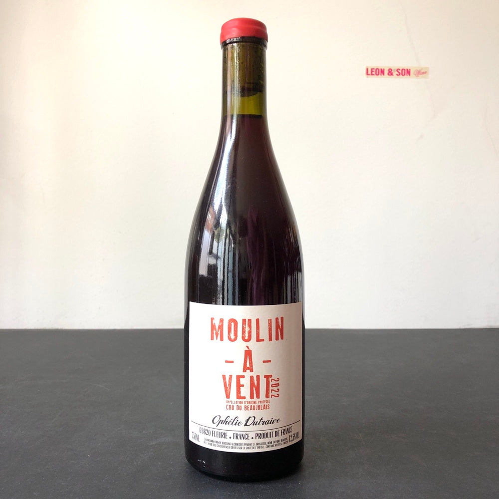 2022 Ophelie Dutraive, Moulin-a-Vent Beaujolais, France