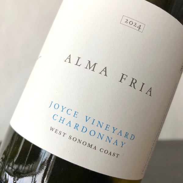 2024 Alma Fria Joyce Vineyard Chardonnay, West Sonoma Coast, USA