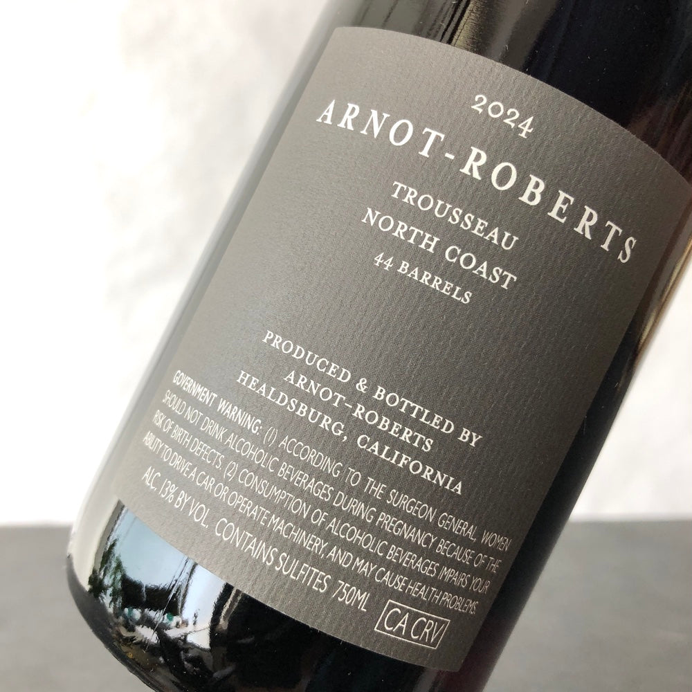 2024 Arnot-Roberts North Coast Trousseau, California, USA