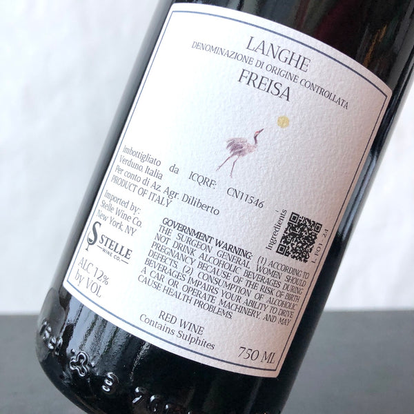 2024 Azienda Agricola Diliberto, Freisa, Piedmont, Italy