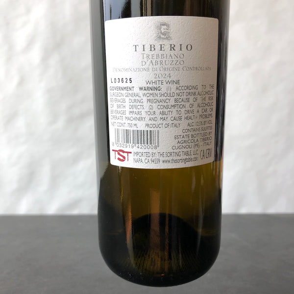 2024 Azienda Vitivinicola Tiberio, Trebbiano d'Abruzzo, Italy