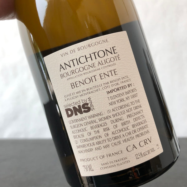 2024 Benoit Ente Bourgogne Aligote 'Antichtone', Burgundy, France