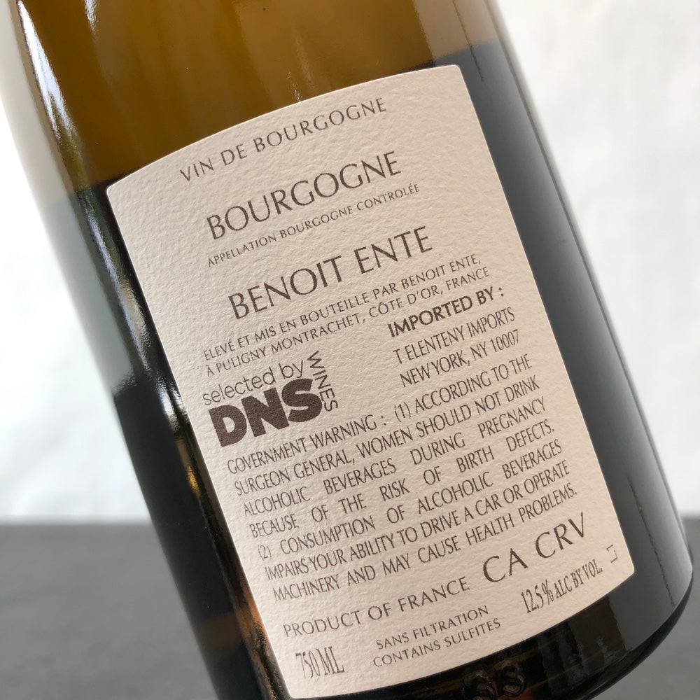 2024 Benoit Ente Bourgogne Blanc, Burgundy, France